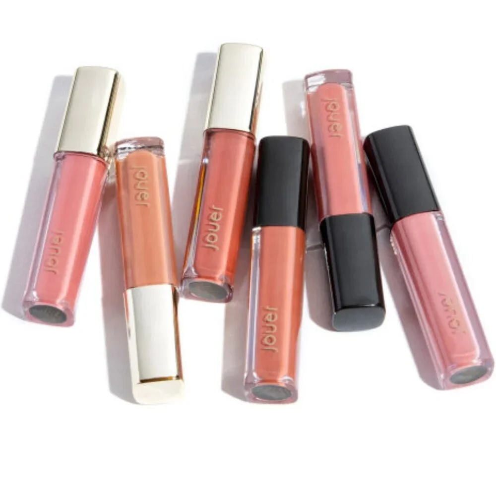 NIB ✅ Jouer Cosmetics BEST OF NUDES Deluxe 6 Piece Lip Creme and Gloss Set ✨NIB